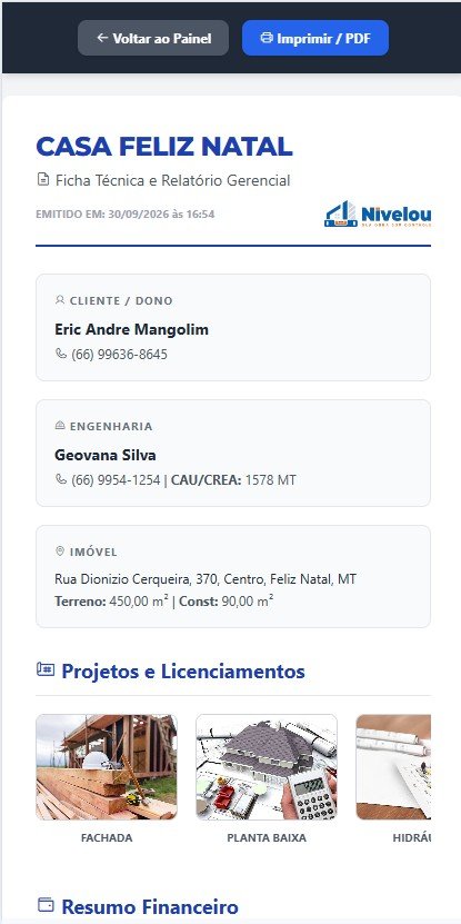Relatório executivo do Nivelou